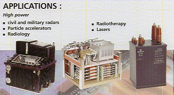 TRANSFORMERS made by THOMSON-CSF, DTP